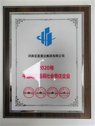 亚星集团荣获2020年中国地产最具社会责任企业